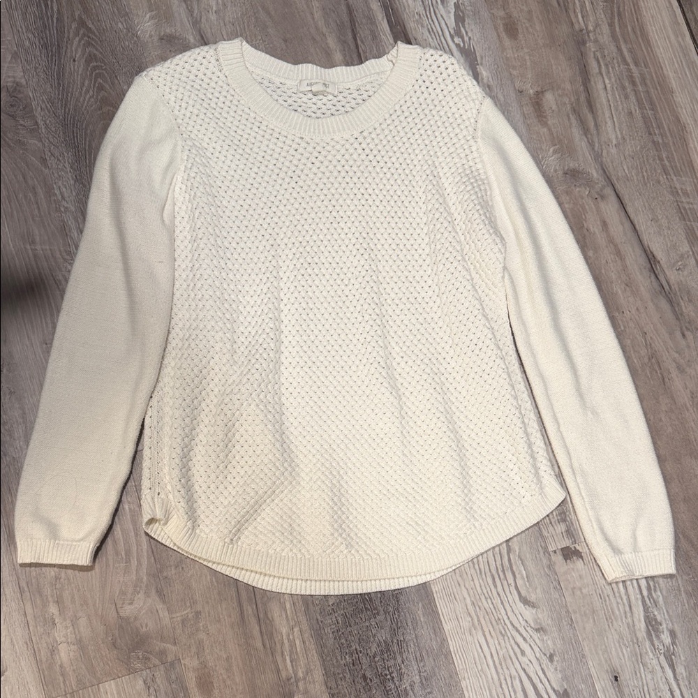 Elegant Cream Sweater for Women